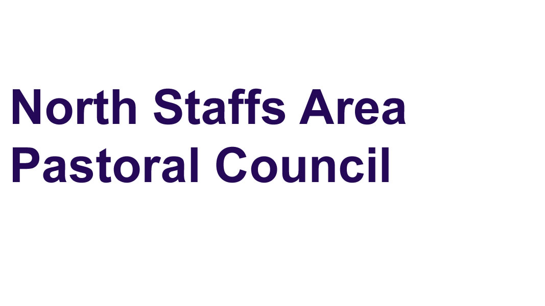 PIllustrative graphic reading North Staffs Area Pastoral Council