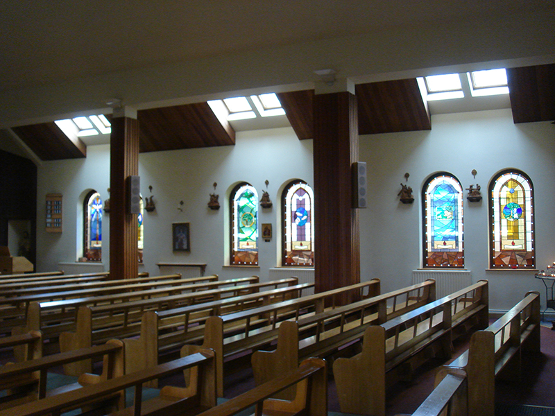 Our Lady and St. Werburgh Church Pews Looking North